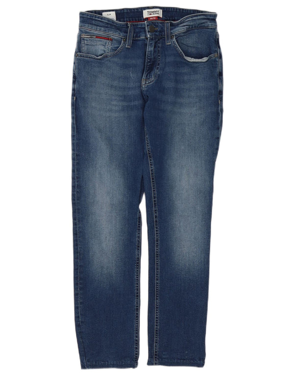 Blugi slim pentru bărbați Tommy Hilfiger W30 L28 Bumbac albastru