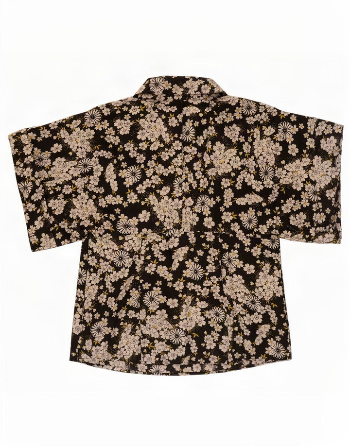 Bluză pentru femei cherie Top IT 42 Medium Black Floral
