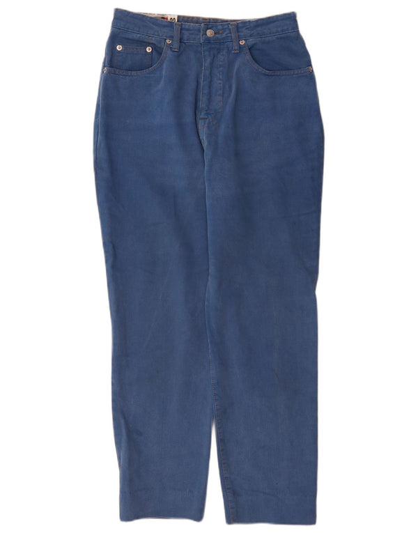 Uniforma Blugi conici pentru femei W32 L28 Bumbac albastru