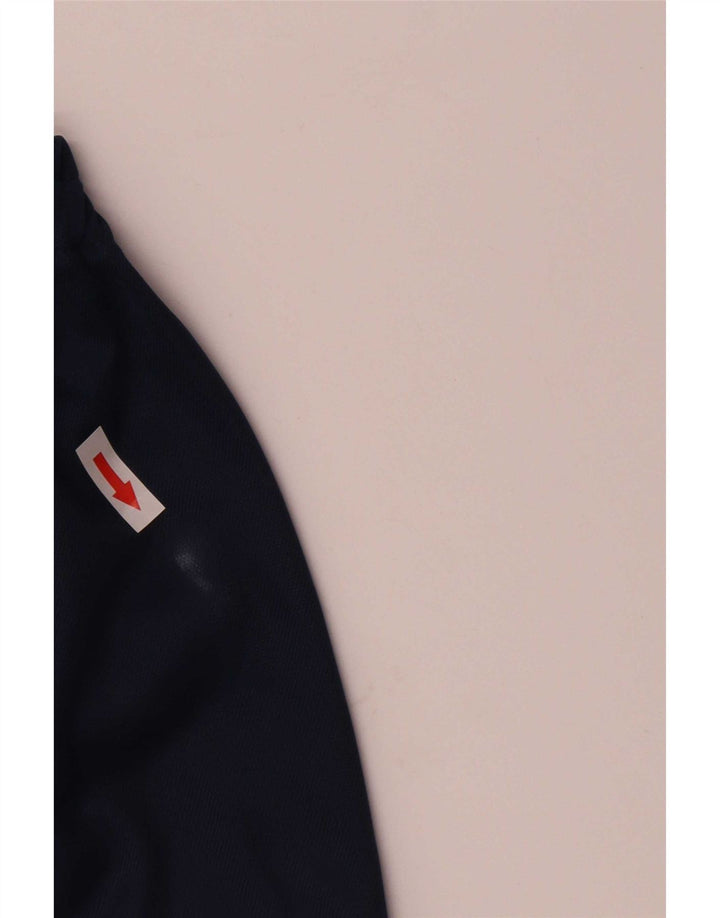 Pantaloni de trening Asics pentru bărbați, poliester mediu bleumarin