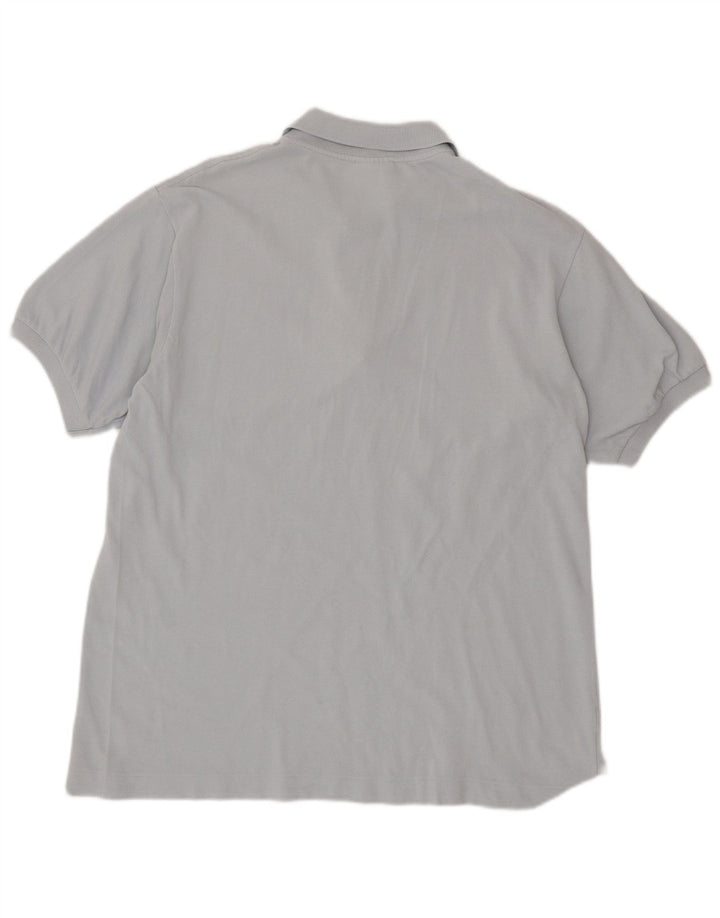 Tricou polo Lacoste pentru bărbați mărimea 5 mare bumbac gri