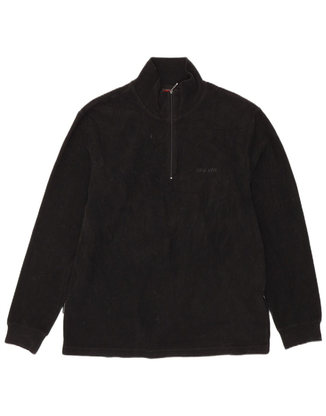 Pulover pentru bărbați INVICTA, cu fermoar și gât, mare, negru