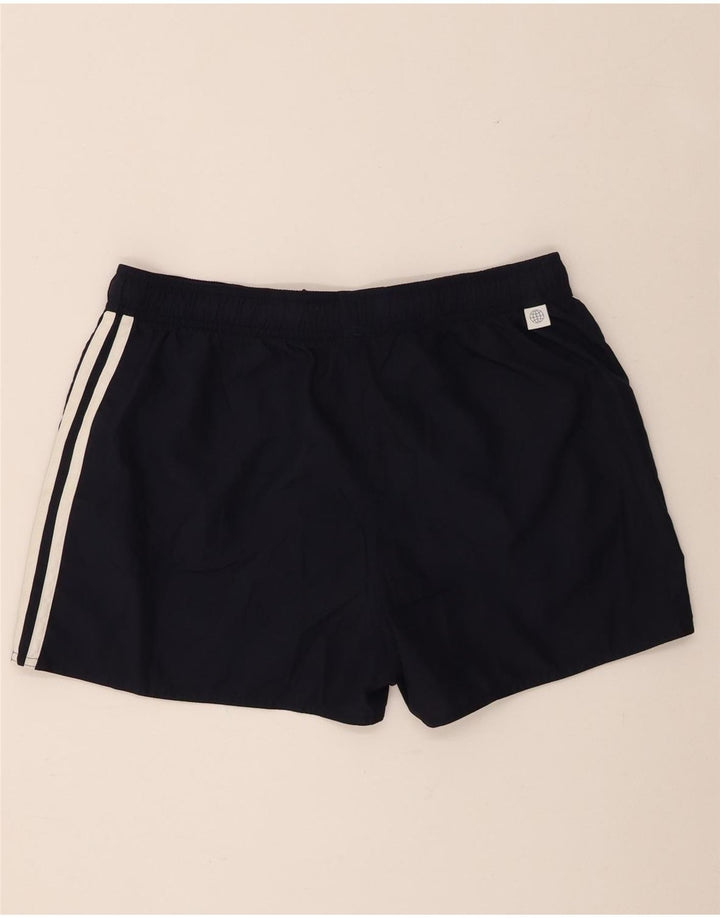 Pantaloni scurți sport pentru bărbați Adidas, mari, albastru, poliester