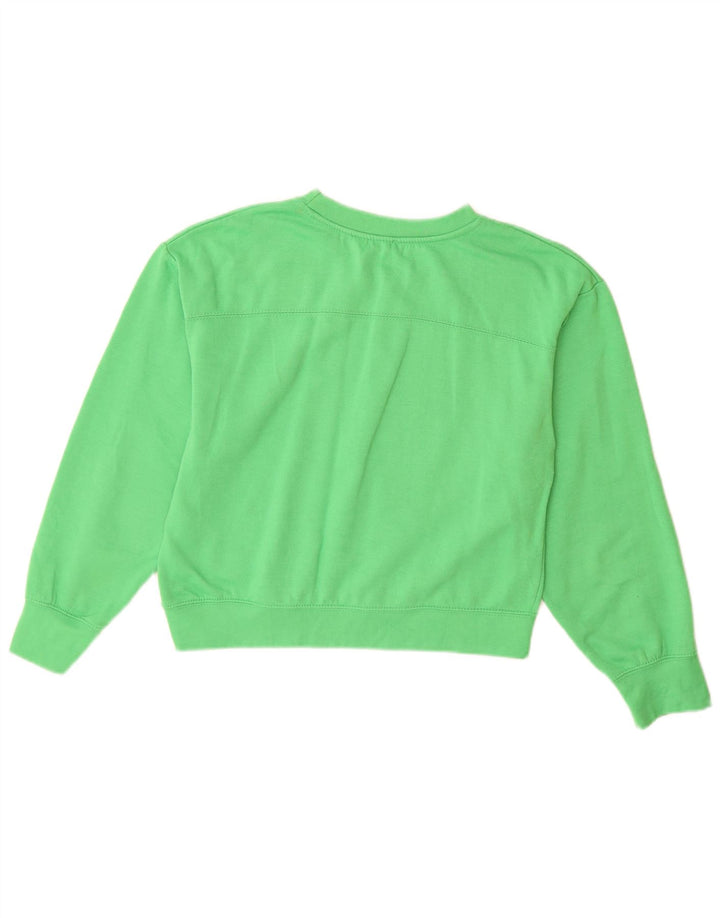 Pulover de hanorac pentru femei Zara UK 10 Poliester verde mic