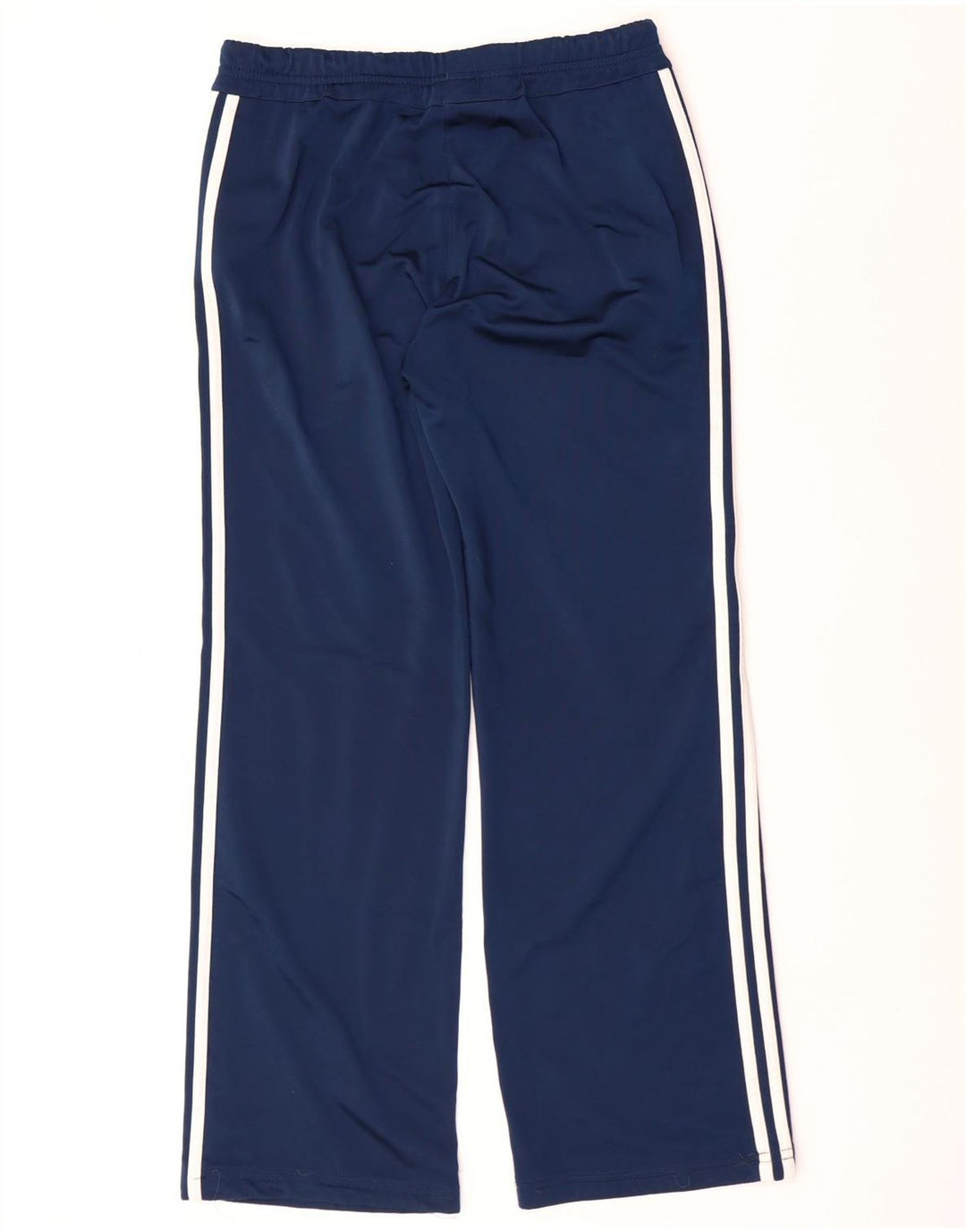Pantaloni de trening ADIDAS pentru femei UK 14 Poliester mediu albastru bleumarin