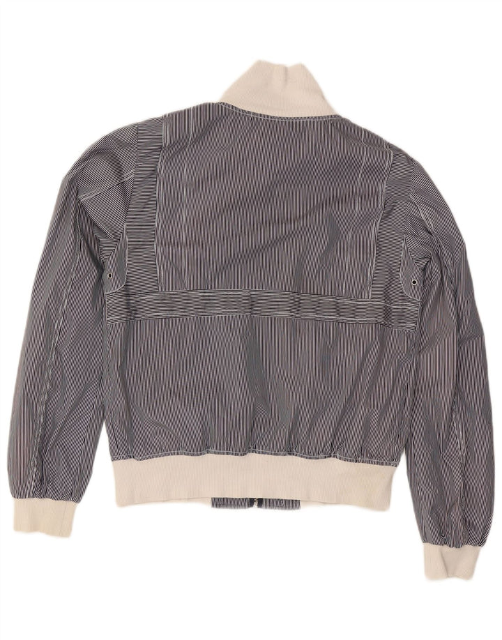 Jachetă bomber pentru femei Diesel UK 16, mare, bleumarin, poliester cu dungi