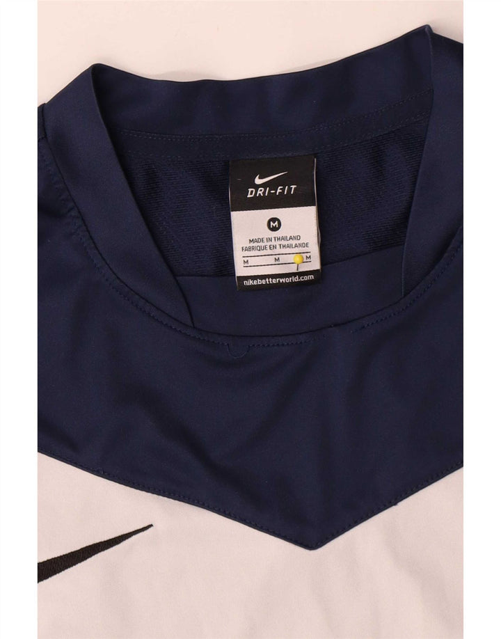 Tricou Nike Dri Fit pentru bărbați Top Mediu Bleumarin Poliester Colorblock