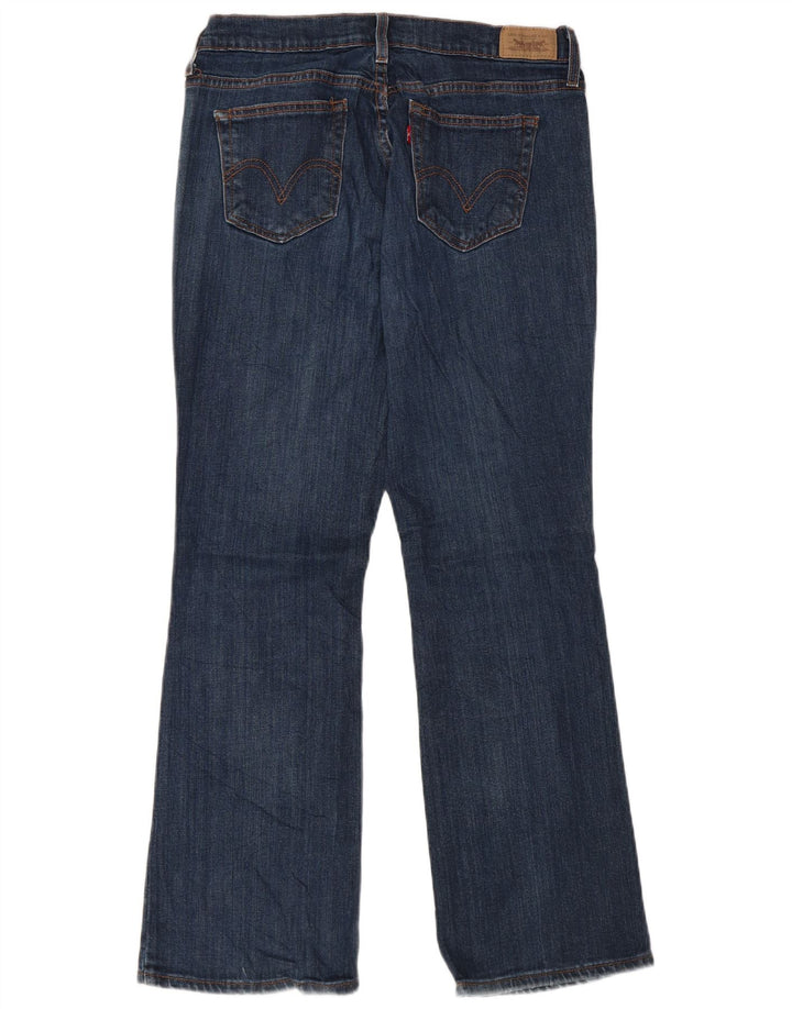 Blugi Levi's pentru femei 515 Bootcut US 10 Large W32 L30 Blue Bumbac