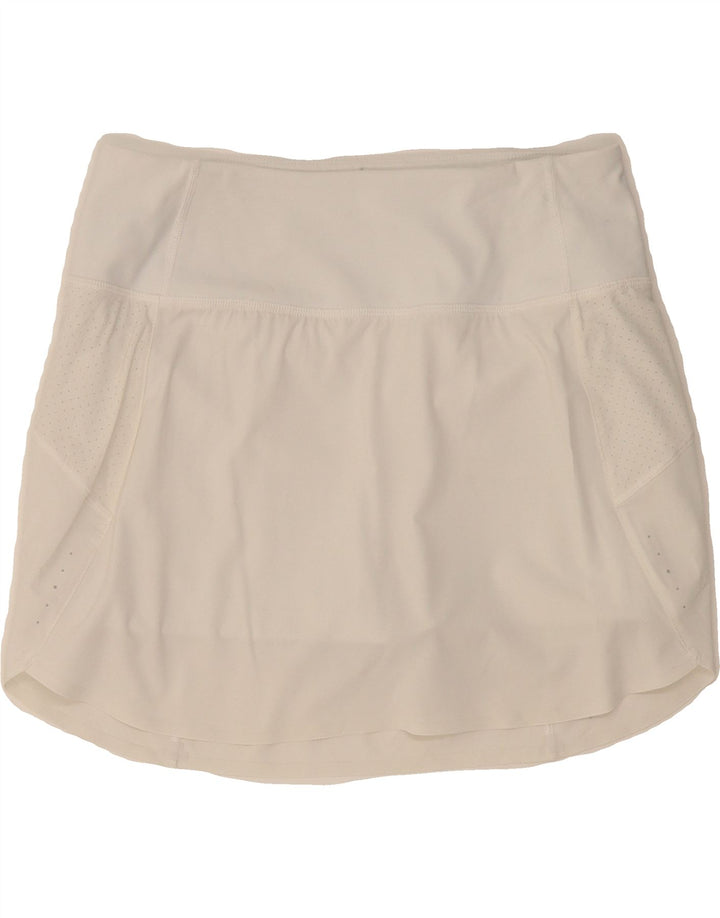 ATHLETA Womens Skort UK 10 Small  White Polyester Vintage Athleta and Second-Hand Athleta from Messina Hembry 