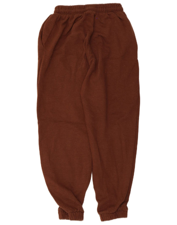 Pantaloni de trening Zara pentru femei Crop Pantaloni de jogging UK 8 Mic Maro