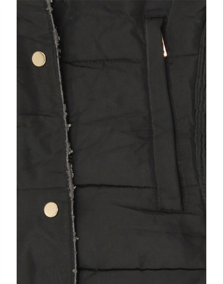 Jachetă căptușită pentru femei Zara UK 14 Large Black