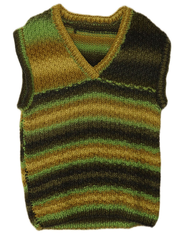 Vestă Vintage pentru bărbați Tank Top Mediu Multicolore în dungi