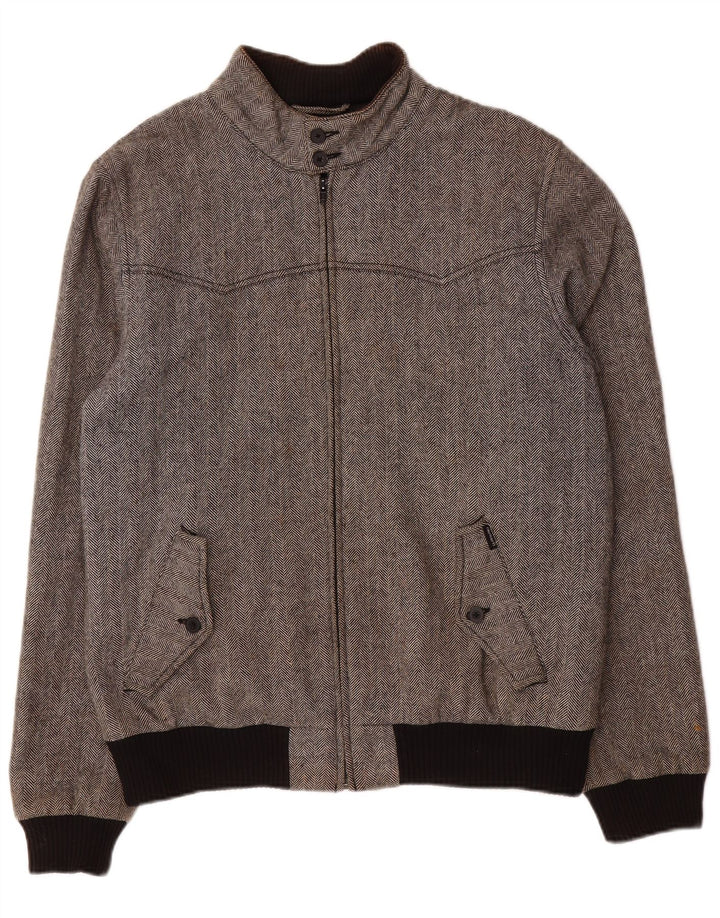 Jachetă Bomber pentru bărbați Carhartt UK 38, Gri mediu, Poliester în oase