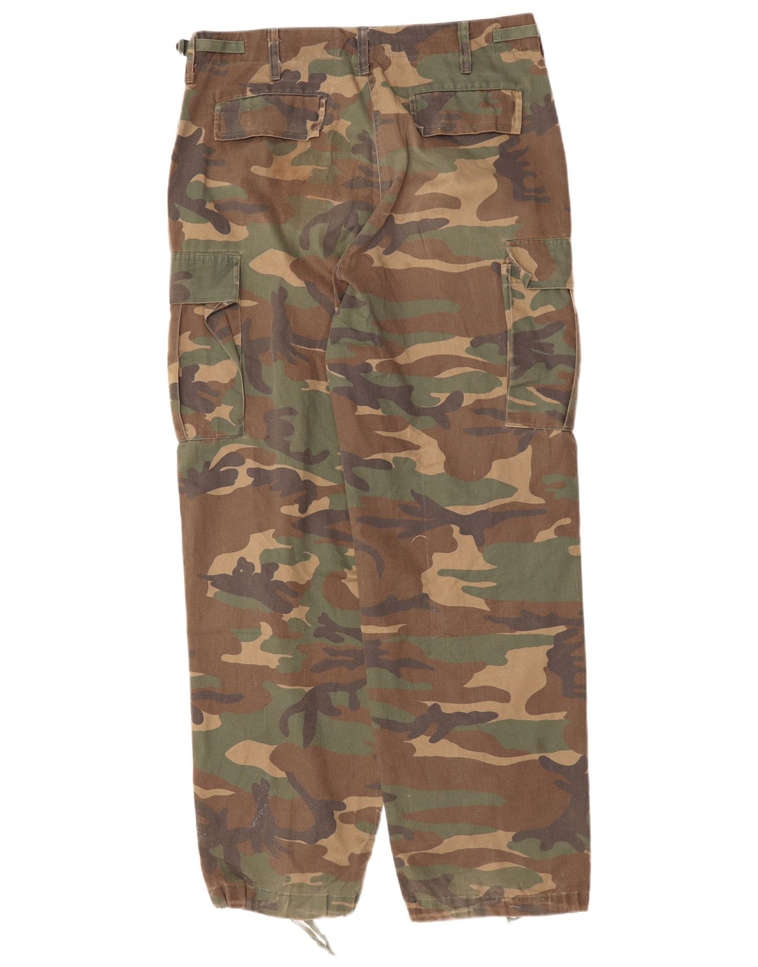 Pantaloni cargo drepti pentru bărbați VINTAGE L36 L31 Camuflaj kaki