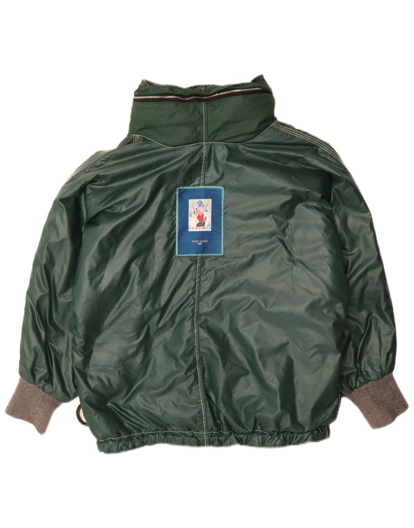 Carte poștală Jachetă Windbreaker pentru bărbați cu grafică UK 42 XL Verde Colorblock