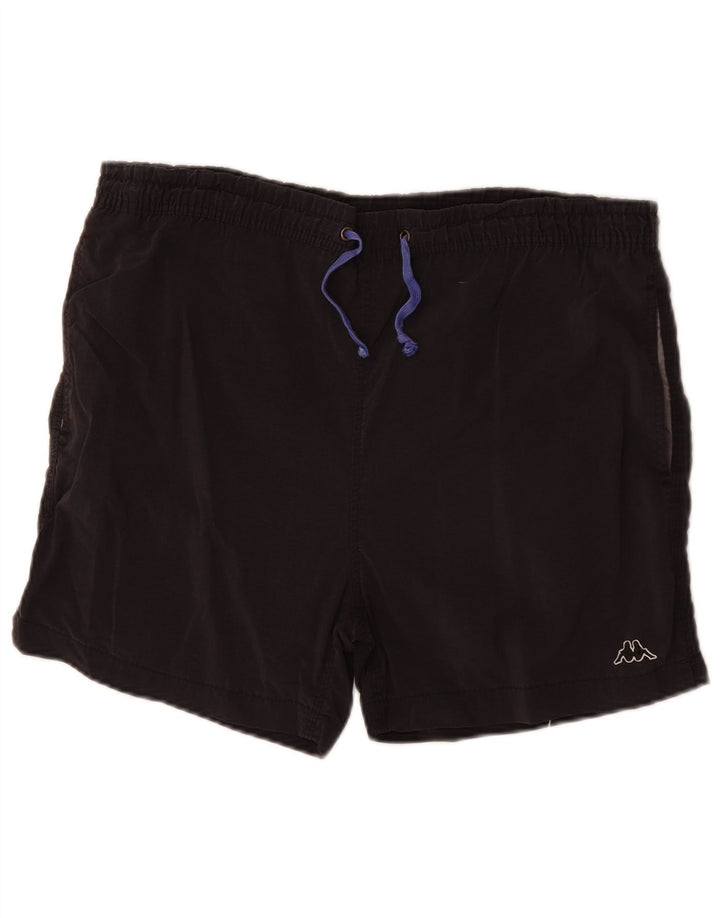 Pantaloni scurți de înot Kappa pentru bărbați, nailon mediu negru