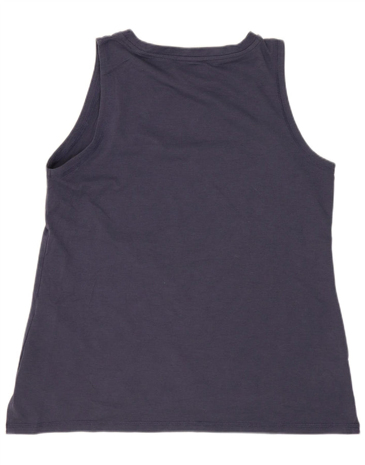 Columbia Womens Omni-Shade Vest Top UK 12 Medium Bleumarin Poliester