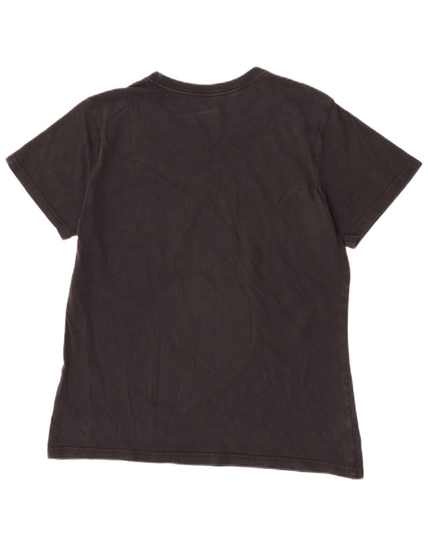 Tricou grafic Adidas pentru femei Top UK 16/18, mare, negru, bumbac