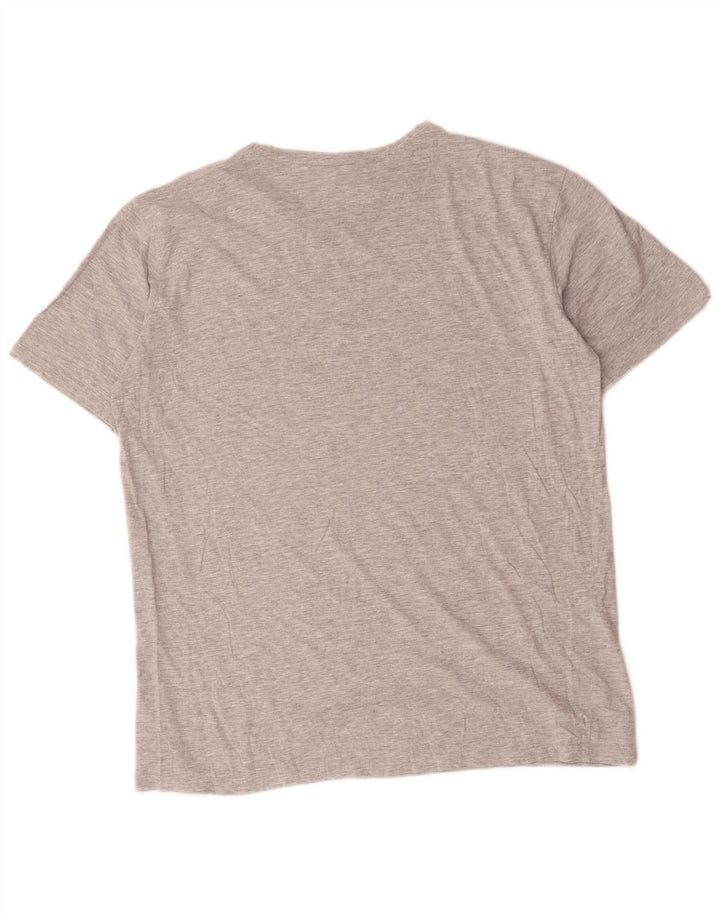 Tricou grafic pentru bărbați Lotto Top 2XL Gri Pete