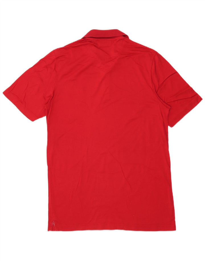 Cămașă polo de golf Chaps pentru bărbați, bumbac roșu mic