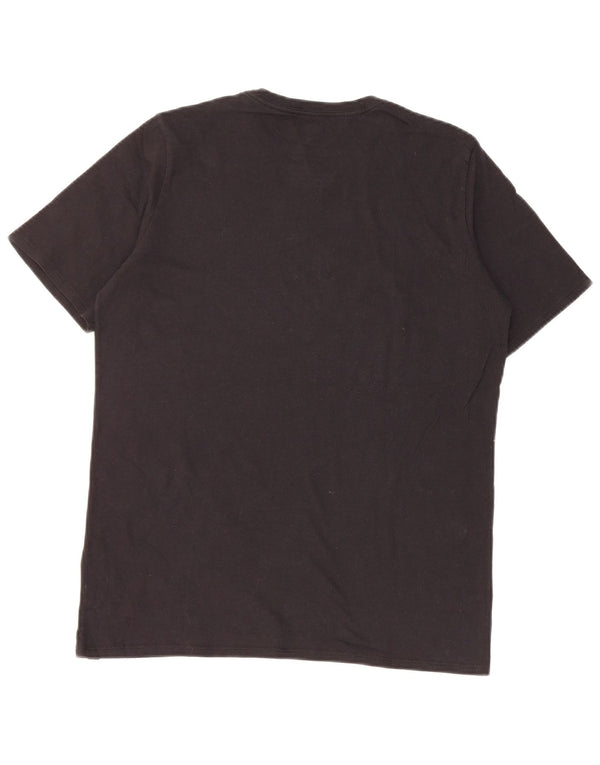 Tricou grafic Hurley pentru femei Top UK 14, mare, negru, bumbac