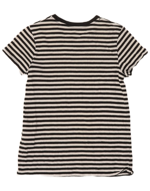 Tricou pentru femei Levi's, UK 4 XS, bumbac cu dungi negre
