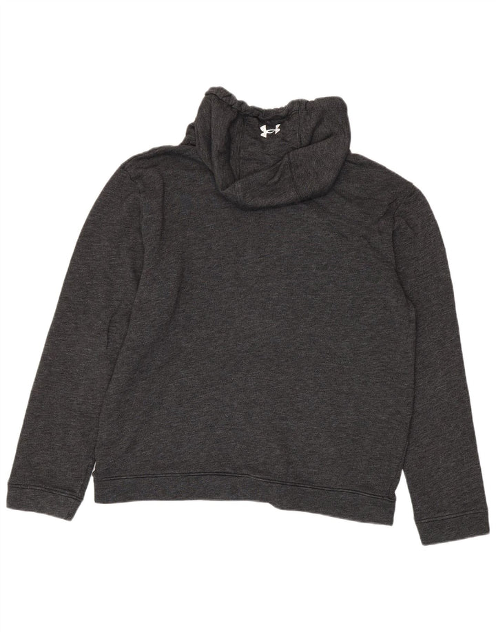 Pulover pentru bărbați UNDER ARMOUR Loose Fit Graphic Hoodie Pulat mare, gri