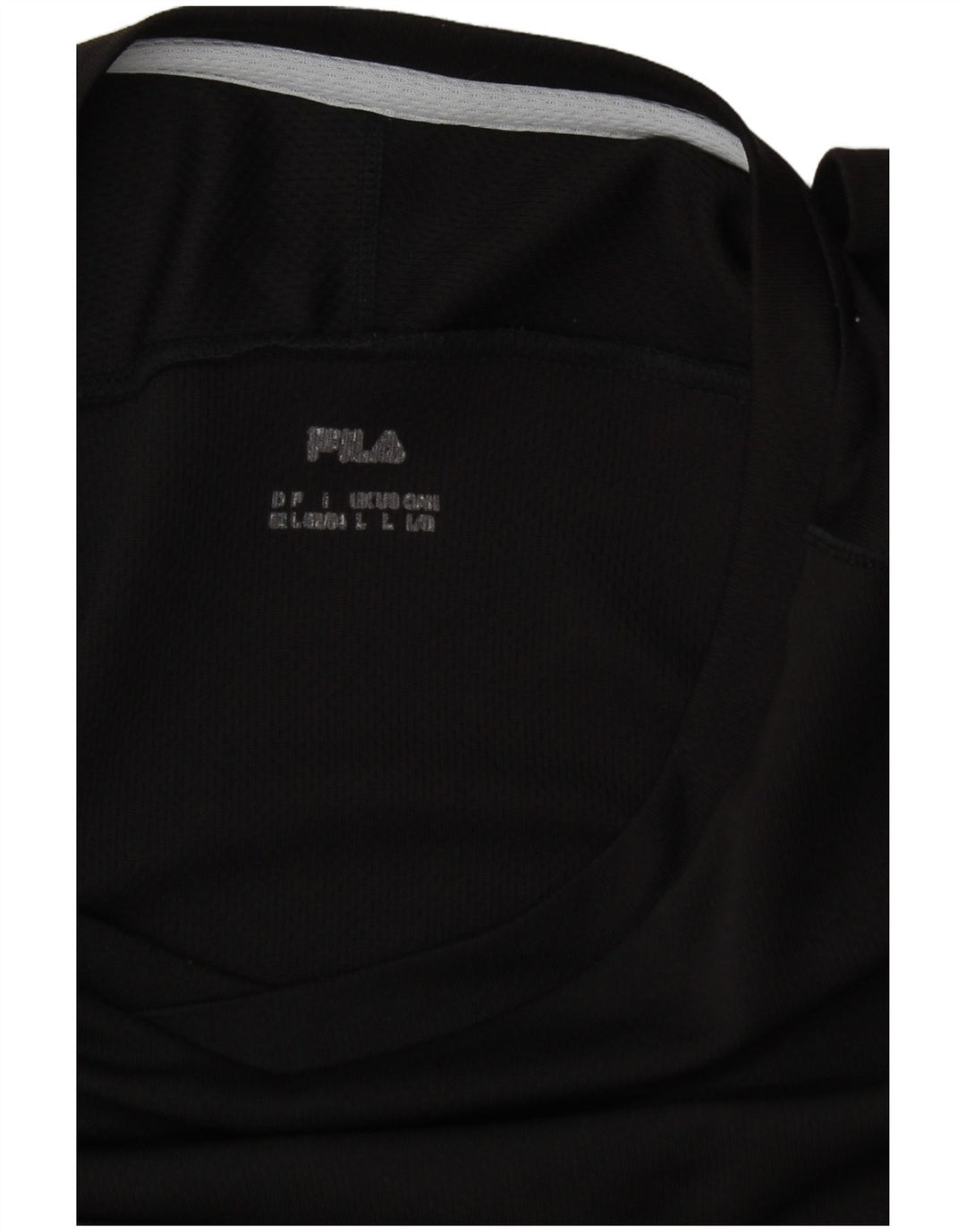 Tricou pentru bărbați Fila Top mare negru Colorblock