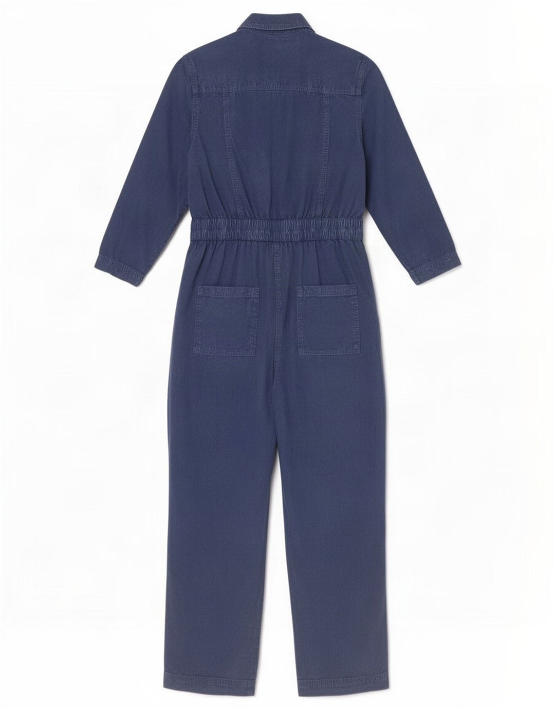 Salopetă cu mânecă lungă pentru femei Marks & Spencer UK 8 Small Blue Lyocell
