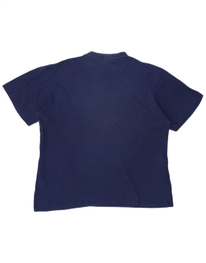 Tricou Lacoste Bărbați Top Marimea 4 Bumbac Albastru Mediu
