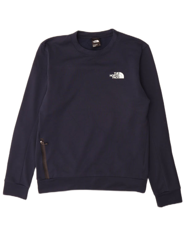 Pulover pentru bărbați The North Face, poliester, bleumarin, mic