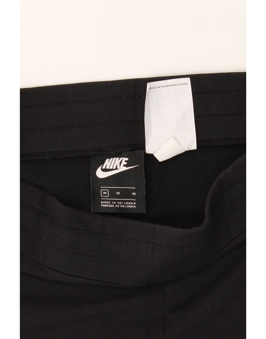 NIKE Womens Leggings UK 12 Medium  Black Cotton Vintage Nike and Second-Hand Nike from Messina Hembry 
