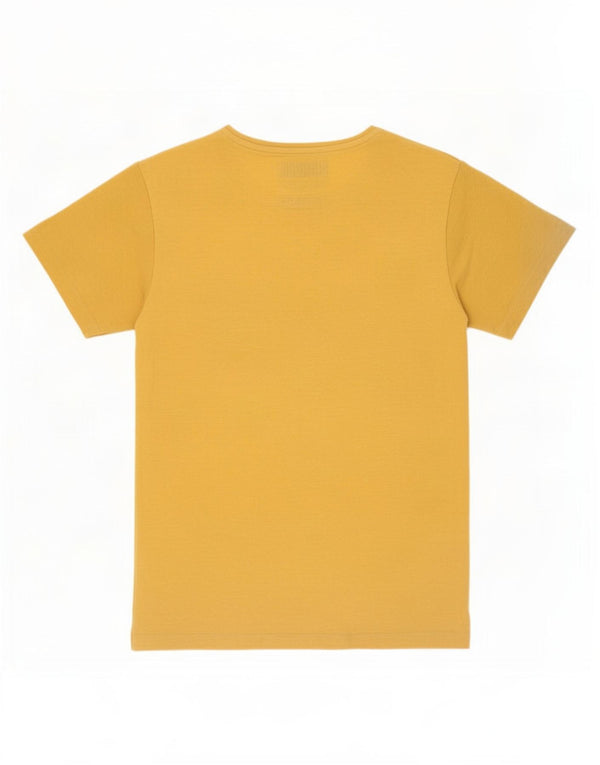 Tricou grafic Jack & Jones pentru bărbați Top Medium Galben Poliester