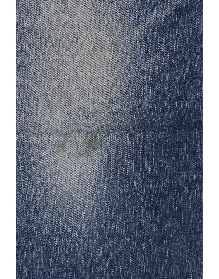 Blugi drepti pentru bărbați Wrangler W36 L30 Bumbac albastru