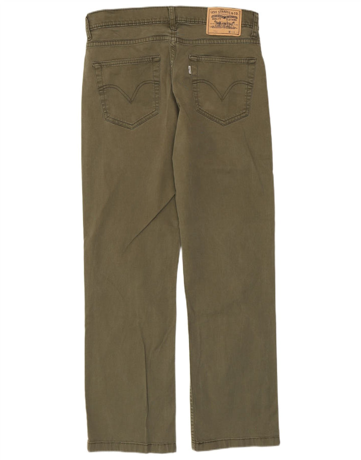 Blugi drepti pentru bărbați Levi's 752 W33 L30 bumbac kaki