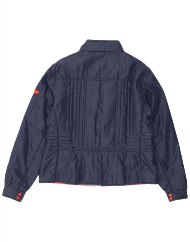 Jachetă căptușită Trissi pentru femei UK 14 Medium Bleumarin