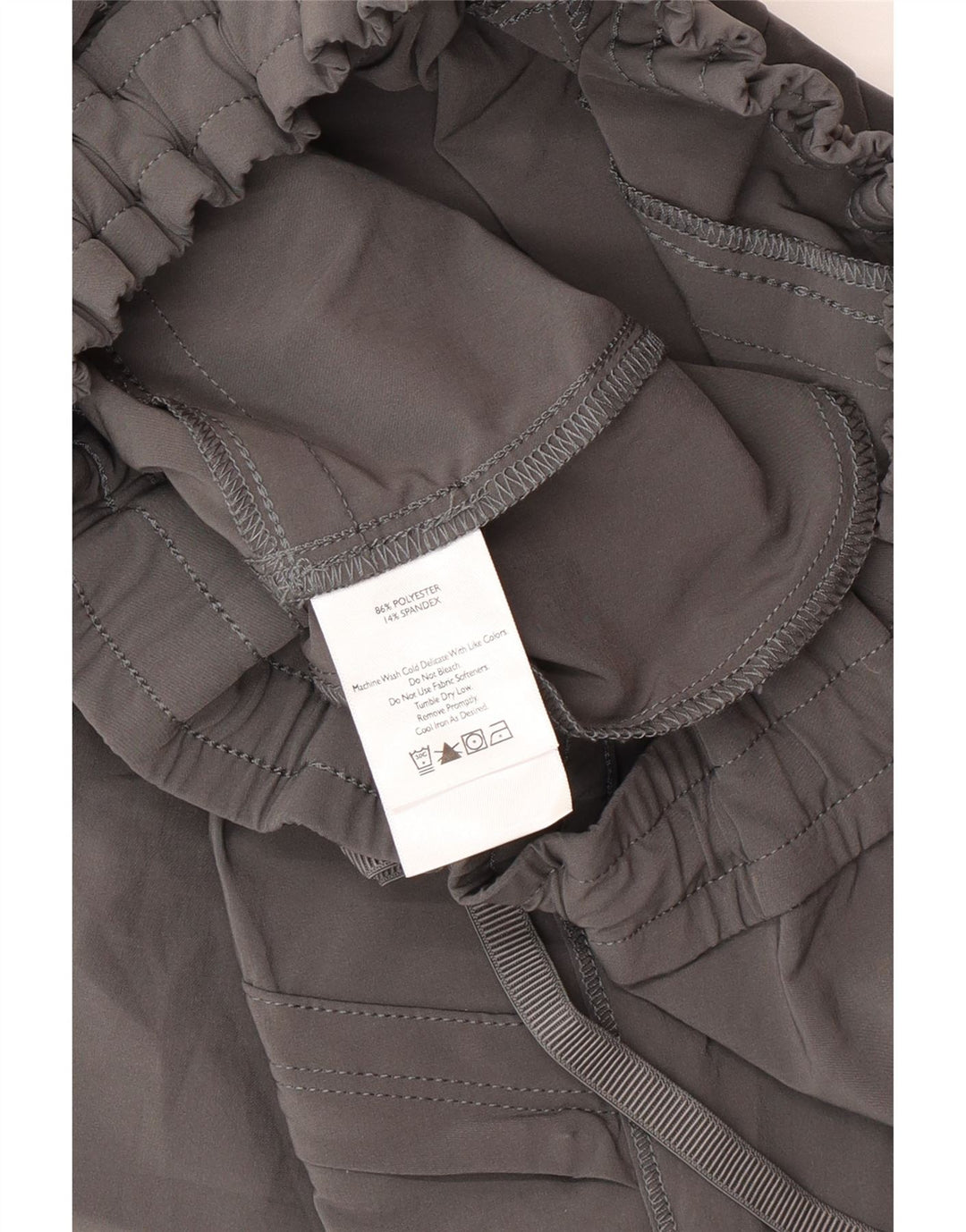 Eddie Bauer Pantaloni cargo crop pentru femei Mediu L30 L24 Poliester gri