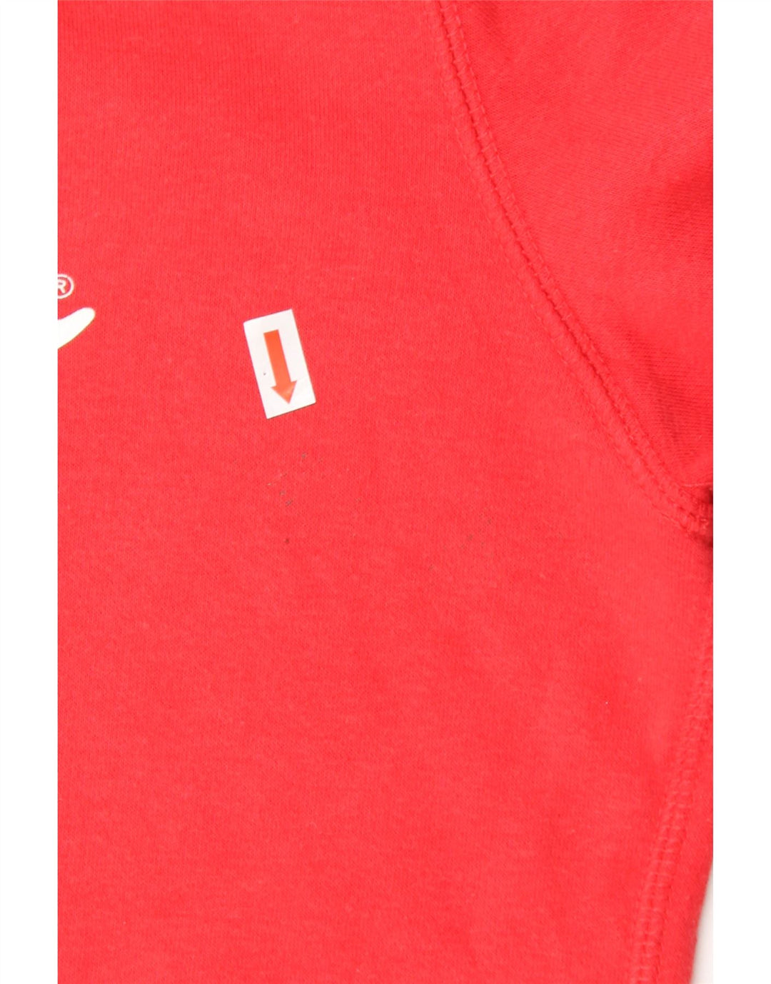 CHAMPION Mens Graphic Sweatshirt Jumper Small Red Cotton Vintage Champion and Second-Hand Champion from Messina Hembry 
