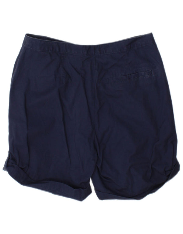 Pantaloni scurti chino pentru femei Marks & Spencer UK 10 Small W27 Bumbac bleumarin