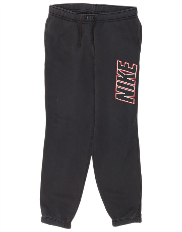 Pantaloni de trening grafic Nike pentru bărbați Pantaloni de jogging, mediu, bleumarin, bumbac