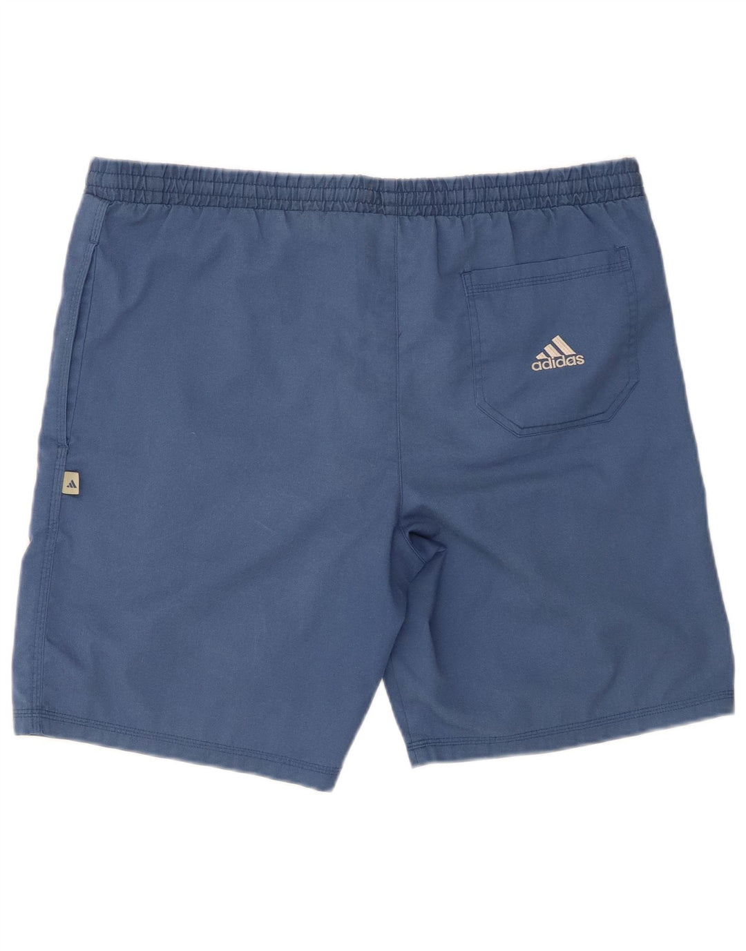 Pantaloni scurți sport Adidas pentru bărbați, poliester mediu bleumarin