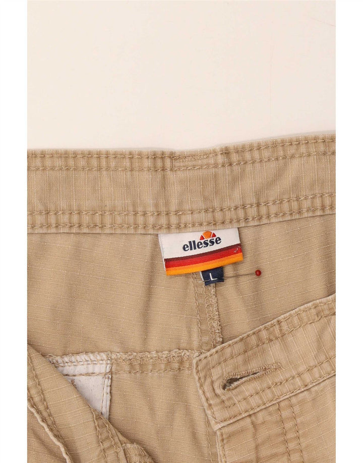 Pantaloni scurți cargo pentru bărbați Ellesse, mari W34, bej