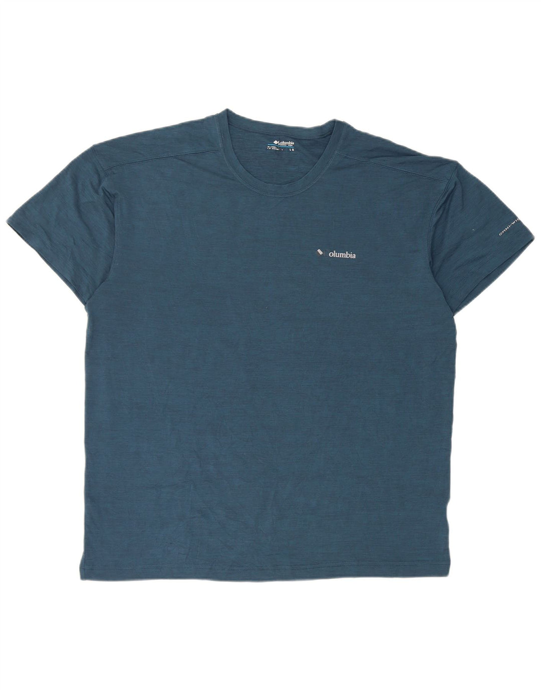 Tricou pentru bărbați Columbia Top mare, albastru, poliester