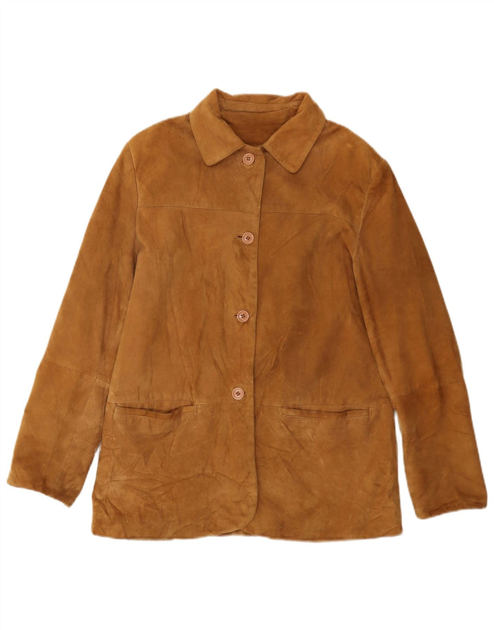 Jacheta de piele intoarsa pentru femei Conbipel IT 44 Bej Mediu