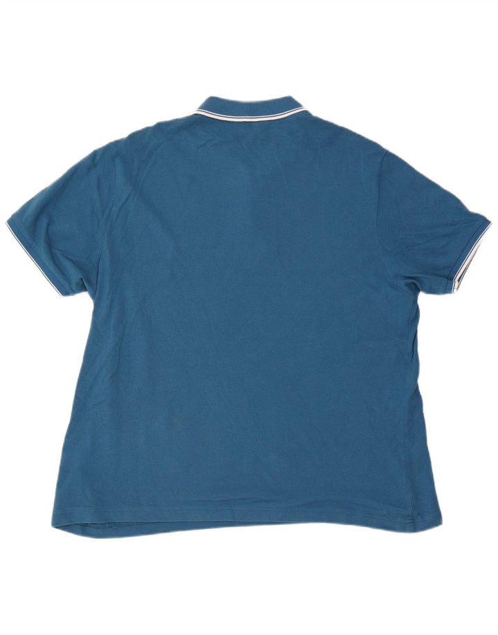 Tricou polo pentru bărbați Ben Sherman XL, bumbac albastru
