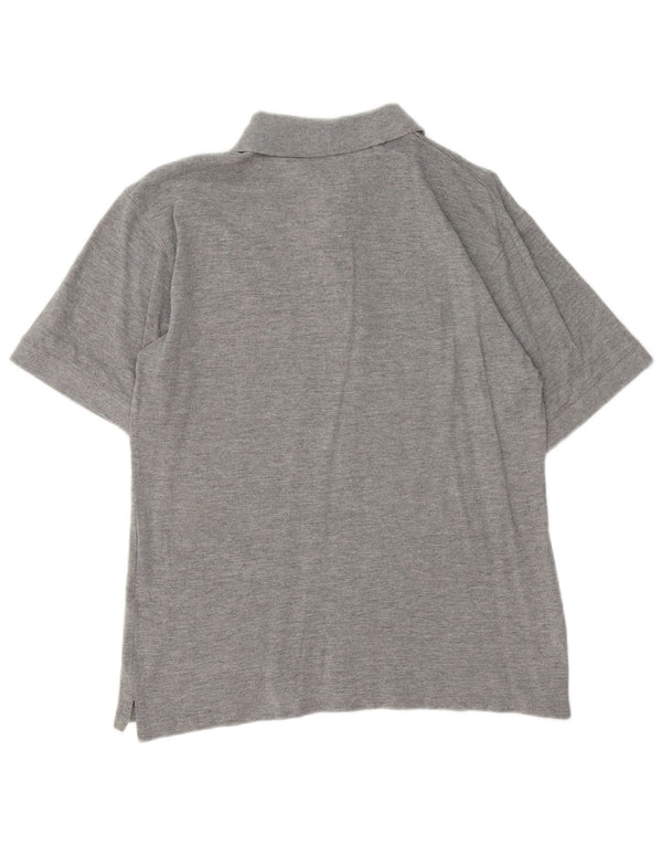 Tricou polo pentru bărbați LOTTO, mare, gri cu pete