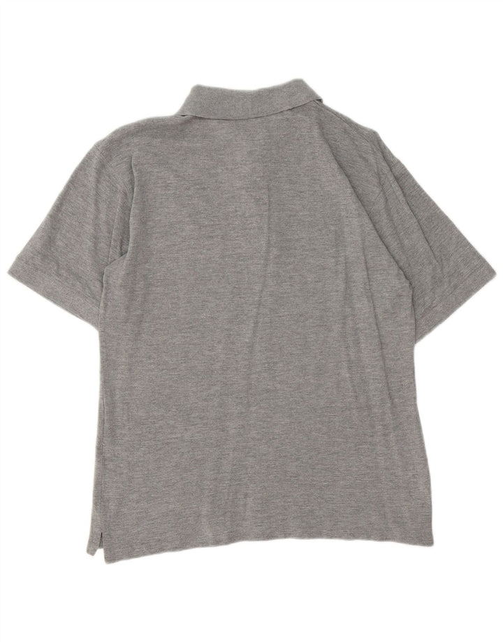 Tricou polo pentru bărbați LOTTO, mare, gri cu pete