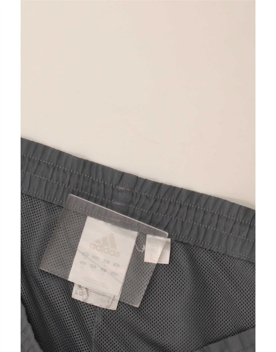Pantaloni scurți sport pentru bărbați Adidas XL, gri, poliester color bloc
