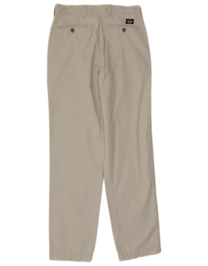Pantaloni chino drepti pentru bărbați Dockers Khakis W32 L34 gri