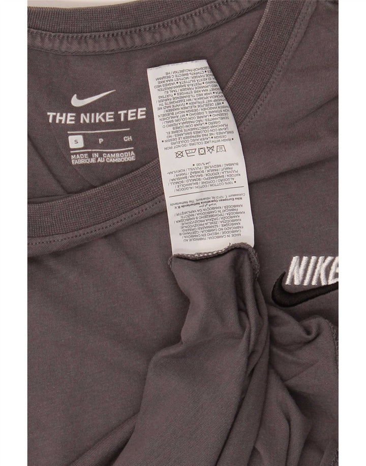 Tricou pentru bărbați Nike Top mic, gri, bumbac